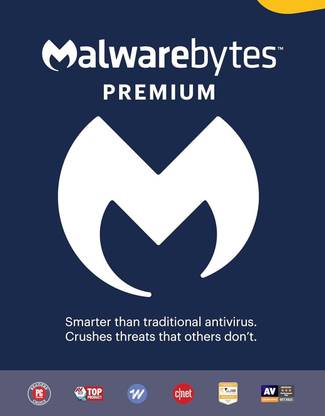 Signal 10 [Latest] Malwarebyte Premium with Browser Guard Extension Antivirus, Internet Security & Browser Protection | 1PC / 1Year (Windows)