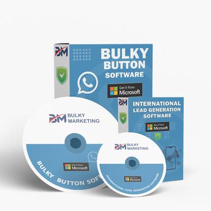 Bulky Marketing Bulky WHATSAPP Marketing and Data Generation Software | 1 Year New