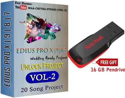 PULIKET Edius X Pro Redday Wedding Project VOL-02 ( 20 Project)
