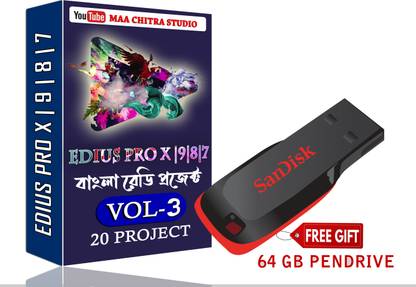 Edius Pro Wedding Projects | Body Prooject & Song Project | 20 Project | Supported Edius7, Edius8, Edius9 & EdiusX