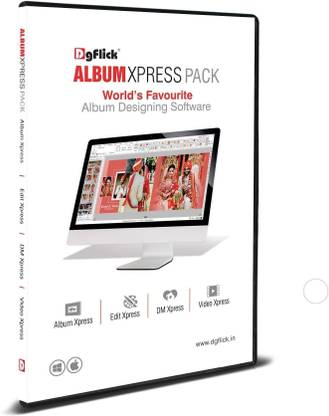 DGFlick Album Xpress Pack (Album Design Software for Wedding Photography | 5 in 1), Lifetime Subscription