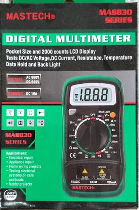 MASSTECH MAS830 Digital Multimeter