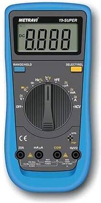 Metravi 19-SUPER compact TRMS Digital Multimeter with NCV Digital Multimeter