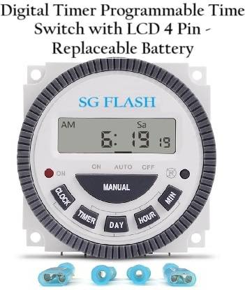 SG Flash PREMIUM QUALITY TM619H2 Digital Timer Programmable Time Switch Digital Multimeter