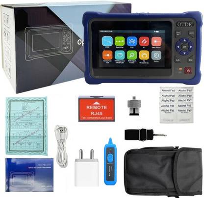 Techtest Optical Time Domain Reflectometer OTDR Tester SM 1310/1550nm 26/24 dB SC FC ST Digital Multimeter
