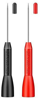 amiciTools Needle Attachment for Test Probes, 600V/10A Non Destructive Multimeter Needle Analog Multimeter