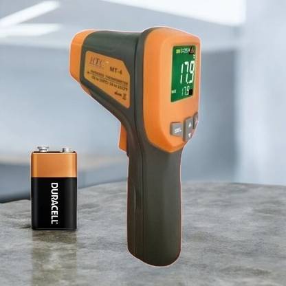 HTY HTC MT4 Infrared Thermometer °C or °F Selection Circular, Infrared Thermometer Digital Multimeter