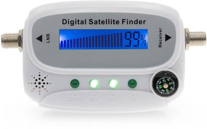 GoodsBazaar Satellite & Terrestrial Finder (DVB-S, DVB-S2 HD) Satellite Signal Measuring Met DBC STF-A06 Digital Satellite Signal Finder for All Dish DTH Cable TVs DB Meter Non-magnetic Engineer's Precision Level