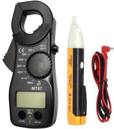 Digital Craft Digital LCD Clamp Meter Kmart For Electricity Ampere Measurement Insulation Digital Multimeter