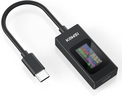 Tomtopp Type C USB Power Tester LCD Digital Multimeter for Laptop Power Adapter Digital Multimeter