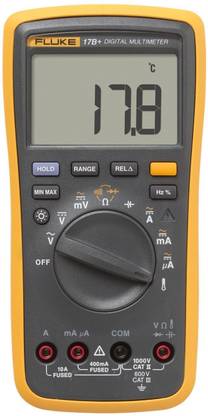 FLUKE 17B MAX Digital Multimeter with Audible/Visual Alarm 6000 Counts Measurement CAT Digital Multimeter