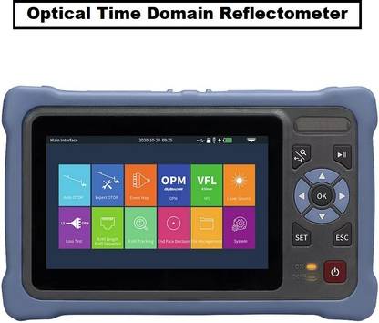 Techtest Mini OTDR Touch Screen Handheld Tester Optical Fiber Test Pon Vfl Opm Otdr Digital Multimeter