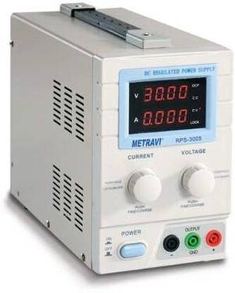 Metravi DC Regulated Power Supply Output with Backlit LCD of Variable 0-30V / 0-5A DC Digital Multimeter