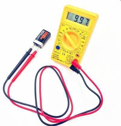 BALRAMA Digits LCD Display DT-830D Mini Digital Multimeter Buzzer Overload Protection Sq Digital Multimeter