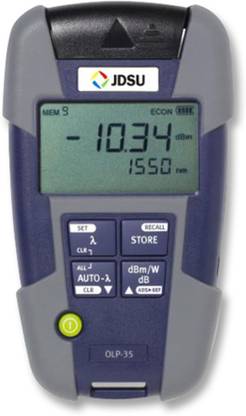 Expo JDSU OLP-35 2302/12 SmartPocket Optical Power Meter W/Data & USB Digital Multimeter