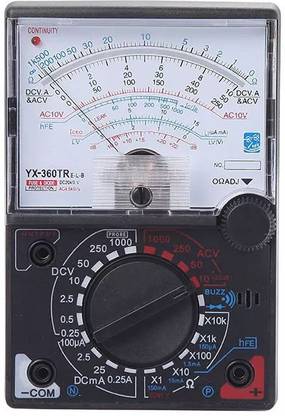 Svojas Analogue multimeter with buzzer and light for accurate and precise information Analog Multimeter
