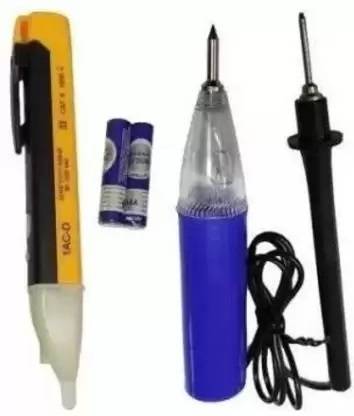 Etake (Pack of 2) Volt 90-1000V AC Tester & Continuity Tester check Line Cables Analog Multimeter
