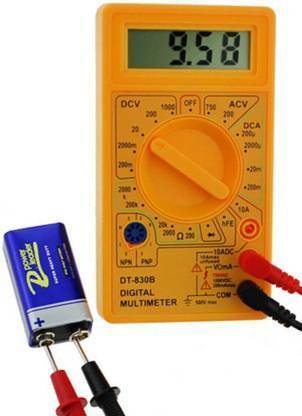 NIHAKA Digital Multi tester | Diode And Transistor Tester | AC/DC Volt T Digital Multimeter
