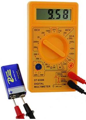 GoodsBazaar Basic Digital Multimeter 830D Pilla Meter Digital Multimeter