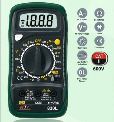 HTY HTC 830L Digital Multimeter Operator’s Instruction Manual Digital Multimeter