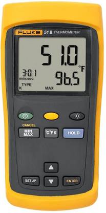 FLUKE 51-2 Single Input Digital Thermometer Digital Multimeter