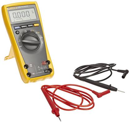 FLUKE 77-4 Industrial Digital Multimeter with Large LCD Display 50 Mega ohm Resistance Digital Multimeter