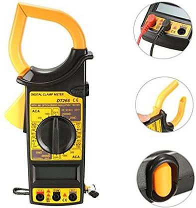 Gadariya King CM-62 Electronic AC/DC Digital Clamp Meter Multimeter Digital Multimeter