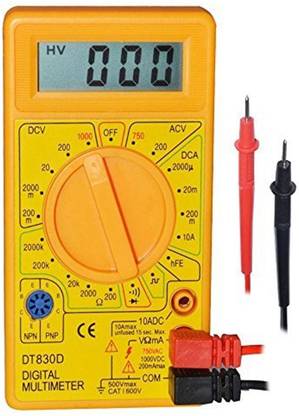 BALRAMA OSFT D830D Digital Multimeter LCD AC DC Measuring Voltage Current Digital Multimeter