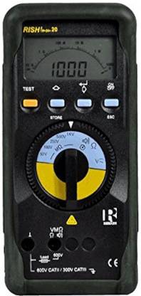 Rishabhh insu 20 (megger) Digital Multimeter