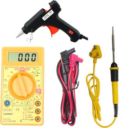 FADMAN MMTGA-2E Multimeter & Soldering Iron Equipments Combo Pack With Digital Multimeter