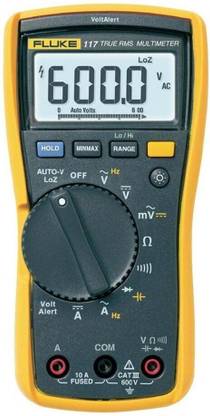 FLUKE Digital Multimeter, 110 Series, 6000 Count, 3.5 Digit Digital Multimeter