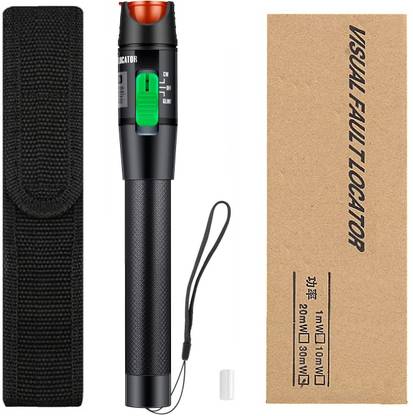 Corslet Visual Fault Locator 30mw VFL Optic Cable Laser Light for Fiber Fault Detector Analog Multimeter