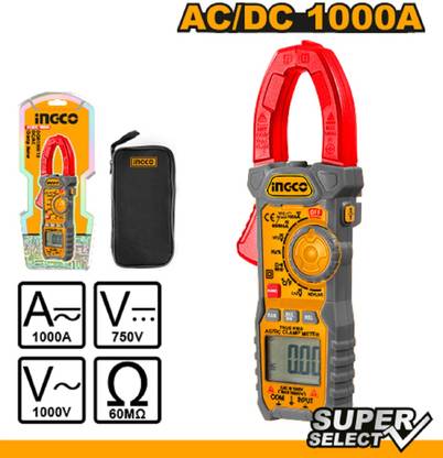 INGCO DCM100015 DC/AC clamp meter 1000A Digital Multimeter