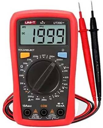 kts12 UT33D+ MANUAL RANGING DIGITAL MULTIMETER AC DC VOLTAGE MULTI TEST 2000 COUNT Digital Multimeter