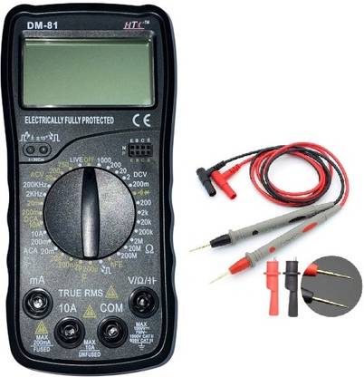 HTC Instrument Dm-81 3½ TRMS_ Live Remote Control Testing-2000 Counts(1 Year Warranty) Digital Multimeter