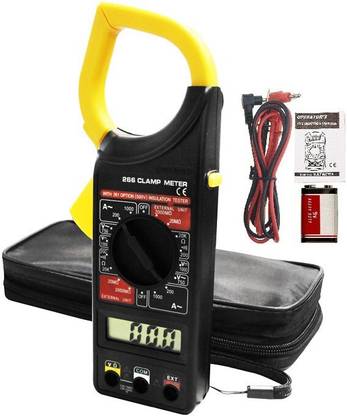 BALRAMA New Improved Non-Contact Measurement Dt266 Digital Clamp Meter Dt-266 Clipon Met Digital Multimeter