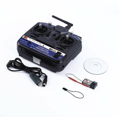 AUTO BOTIX Flysky FS-CT6B 6-Channel Metal Transmitter + Receiver Multipurpose Controller