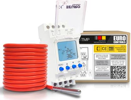 Euro Controls EDT-TMP Temperature Controller -25 to 130° C with Sensor Heating & Cooling Multipurpose Controller