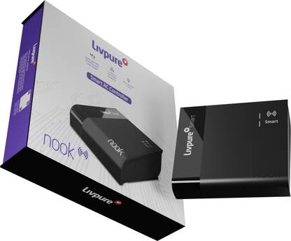 Livpure Smart Nook - AC Controller II WiFi, Energy Saving, Geofencing, (Black)II Multipurpose Controller