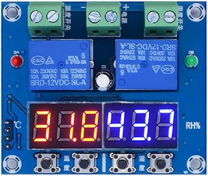 TM&W Temperature, Humidity Control Module,Display -20-60 degrees Celsius,0% -100% Multipurpose Controller