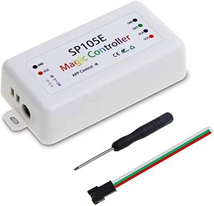 VIBIN Wireless Bluetooth Magic Dream Color LED Light Controller (SP105E) iOS Android Multipurpose Controller