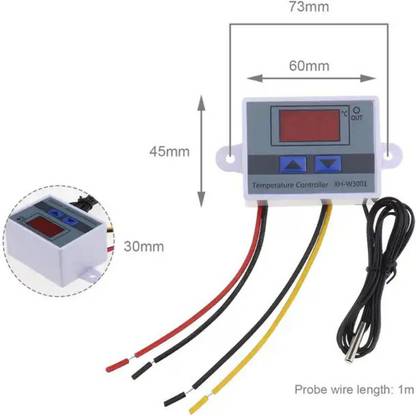 TM&W Temperature Controller W3001 Cooling Heating Switch Thermostat DC 24V. Multipurpose Controller