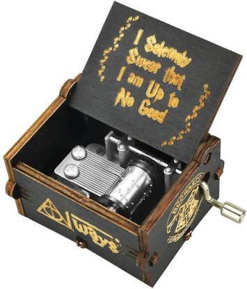 PROBEROS Wood Harry Potter Music Box, Multicolour Music Box