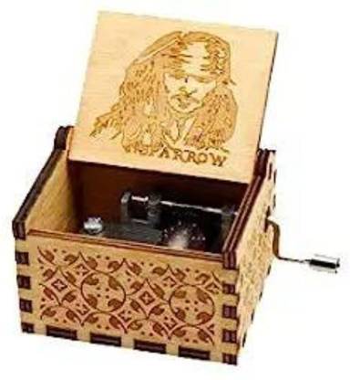 Rudrav Pirates of The Caribbean - Jack Sparrow Accessories Tun e Music Box