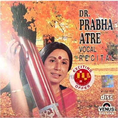 Dr Prabha Atre - Vocal Recital RGH Audio CD Standard Edition