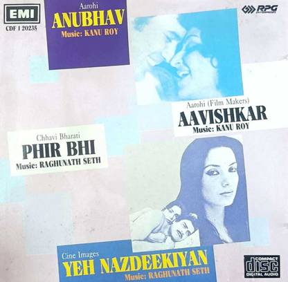 Anubhav / Aavishkar / Phir Bhi / Yeh Nazdeekiyan - ( MADE IN ENGLAND ) Audio CD Standard Edition