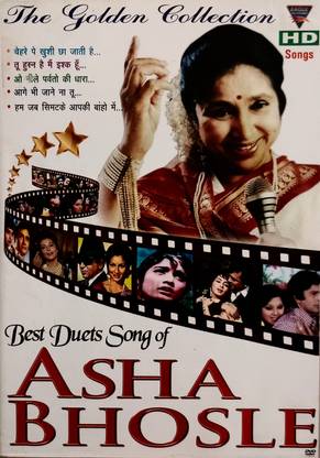 THE GOLDEN COLLECTION - BEST DUETS SONG OF ASHA BHOSLE DVD Classic Edition