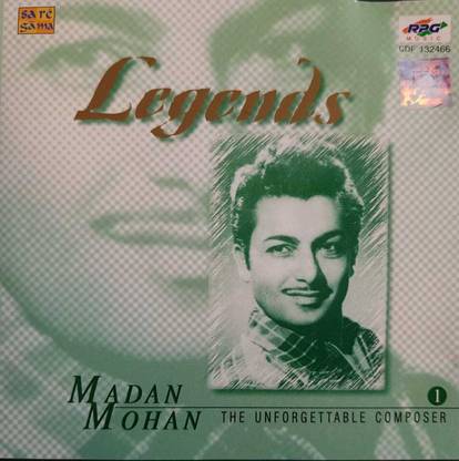 MADAN MOHAN THE UNFORGETTABLE COMPOSER (VOL 1) Audio CD Limited Edition
