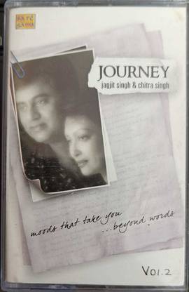 JOURNEY - VOL 2 JAGJIT SINGH CHITRA SINGH ( NEW CASSETTE ) Audio CD Limited Edition