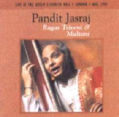 Pandit Jasraj-Ragas Triveni & Multani Audio CD Standard Edition